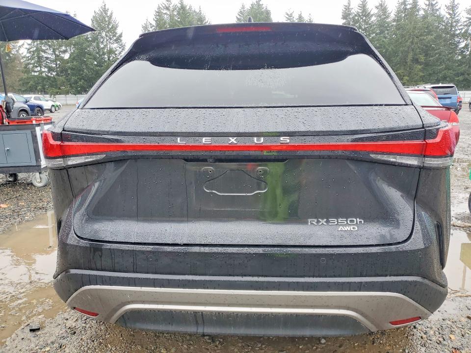 2024 Lexus RX 350h VIN 2T2BBMCA4RC024623 COPART salvage auction — Minor Dent/Scratches, WA - CERT OF OWNERSHIP-REBUILT (P), sold $35,000 on 2026-07-07 (photo 6)