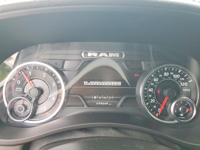 2022 Ram 2500 VIN 3C6UR5NL5NG381457 COPART salvage auction — FRONT END, Tx - Certificate Of Title, sold $30,250 on 2026-09-22 (photo 9)