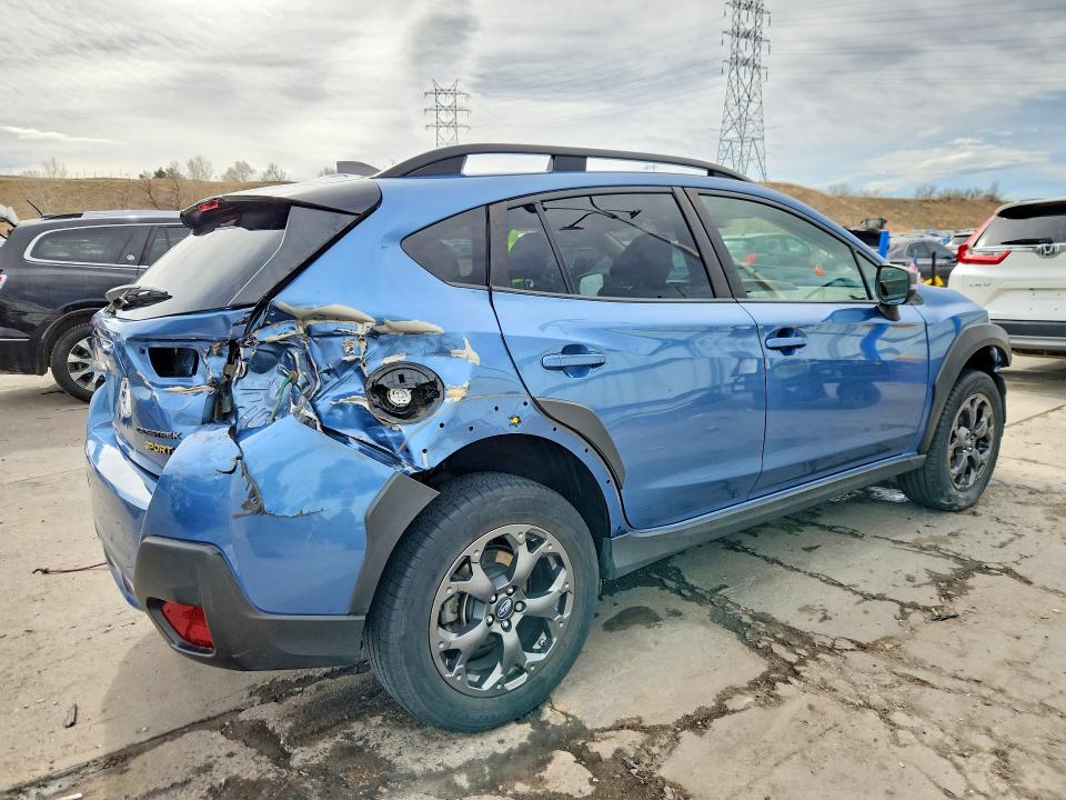 2022 Subaru Xv VIN JF2GTHRC7NH257393 COPART salvage auction — FRONT END, Salvage Title, sold $3,250 on 2026-08-24 (photo 3)