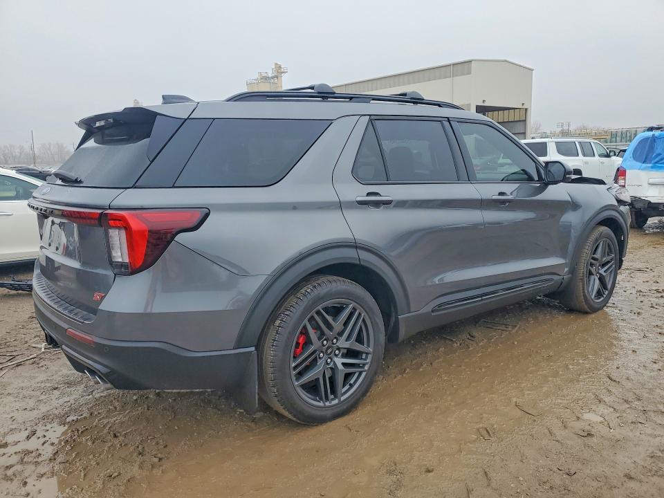 2025 Ford Explorer VIN 1FMWK8GCXSGB87661 COPART salvage auction — FRONT END, Ks - Cert Of Title-Salvage, sold $15,400 on 2026-07-02 (photo 3)