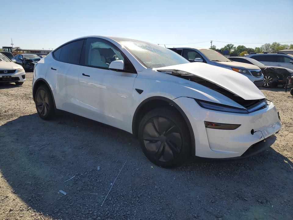2026 Tesla Model y VIN 7SAYGDEE0TF327663 COPART salvage auction — FRONT END, Ca - Salvage Certificate, sold $18,000 on 2026-07-02 (photo 4)