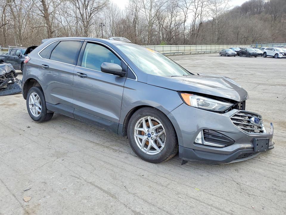 2021 Ford Edge VIN 2FMPK4J94MBA43656 COPART salvage auction — FRONT END, Oh - Cert Of Title-Salvage, sold $1,650 on 2026-07-02 (photo 4)