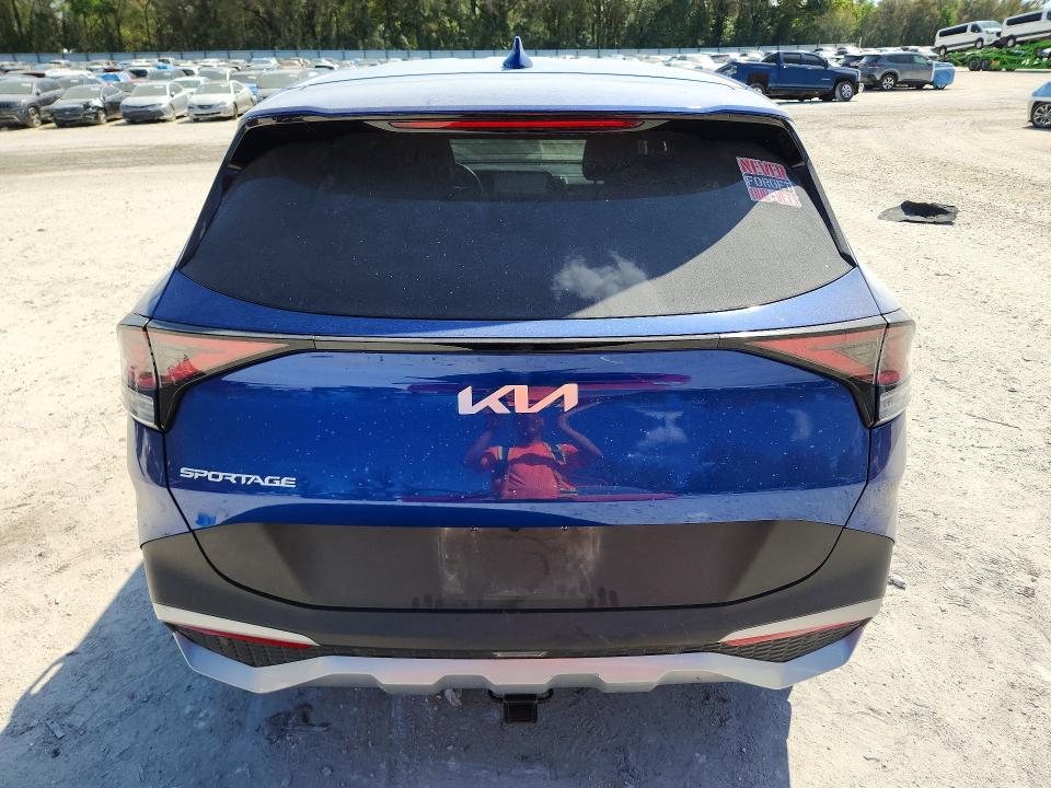 2023 Kia Sportage VIN 5XYK33AF9PG101806 COPART salvage auction — FRONT END, Fl - Certificate Of Destruction, sold $6,100 on 2026-07-06 (photo 6)