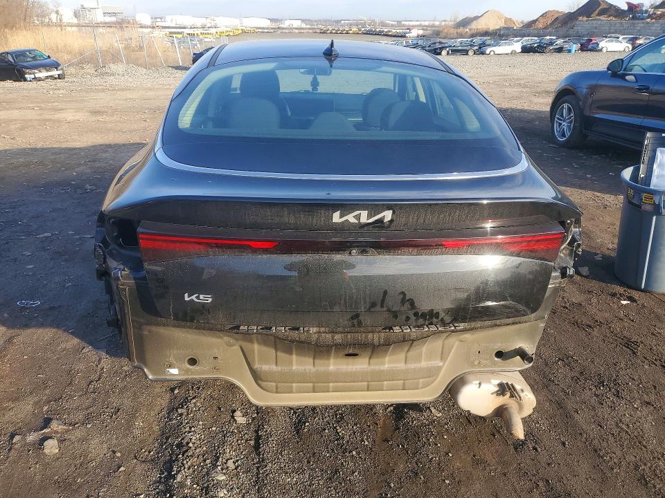 2025 Kia K5 VIN KNAG24J78S5320939 COPART salvage auction — REAR END, Salvage Title, sold $7,700 on 2026-07-09 (photo 6)