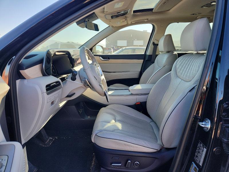 2024 Hyundai Palisade VIN KM8R5DGE4RU730965 COPART salvage auction — FRONT END, Ut - Salvage Certificate, sold $7,100 on 2026-07-31 (photo 7)