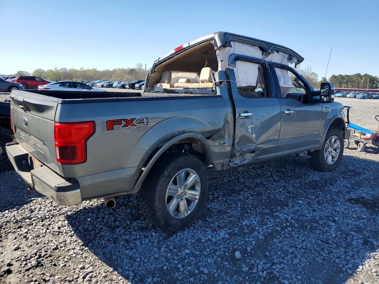 2020 Ford F-150 Lightning VIN 1FTEW1E56LKE70959 COPART salvage auction — All Over, AL - CERT OF TITLE-SALVAGE TITLE, sold $4,050 on 2026-07-09 (photo 3)