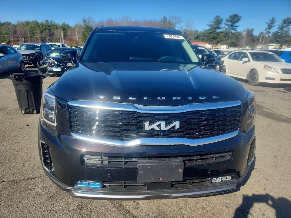 2022 Kia Telluride VIN 5XYP5DHC7NG270480 COPART salvage auction — SIDE, Ri - Salvage Certificate Of Title, sold $8,300 on 2026-07-07 (photo 5)