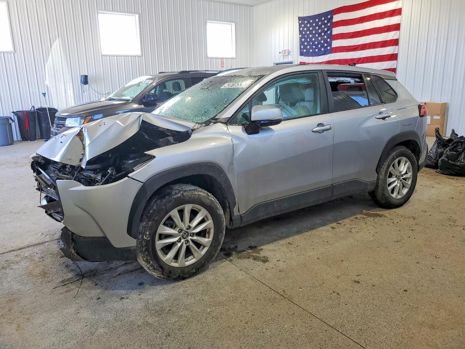 2024 Toyota Corolla cross VIN 7MUCAABG2RV094974 COPART salvage auction — FRONT END, In - Certificate Of Title, sold $4,000 on 2026-07-23 (photo 1)