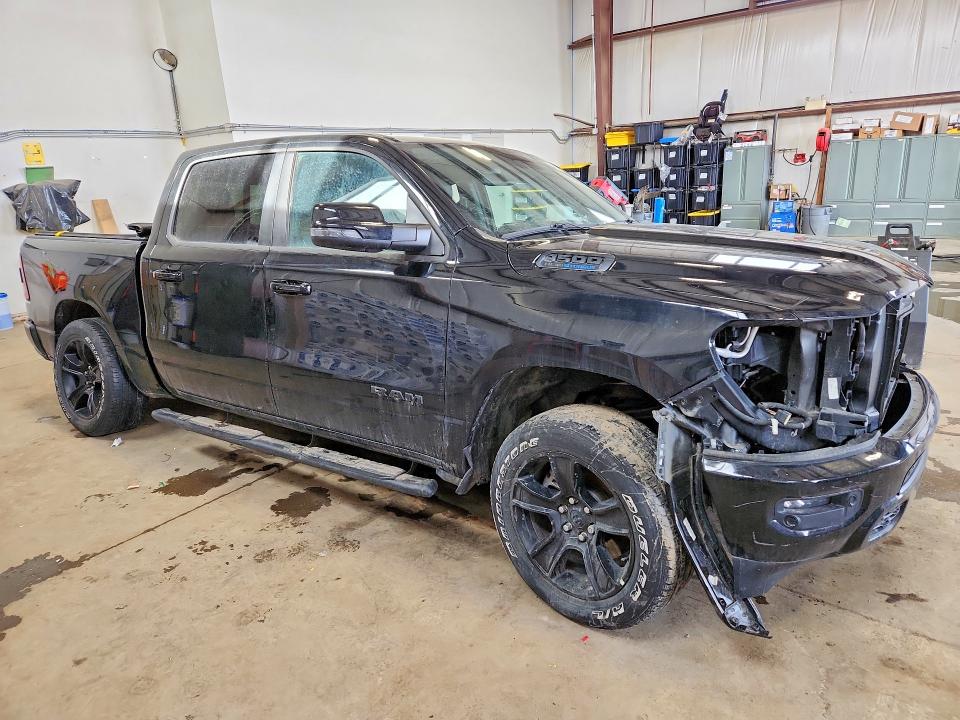 2024 Ram 1500 VIN 1C6SRFVT3RN133332 COPART salvage auction — SIDE, AB - BOS - SALVAGE, sold $12,600 on 2026-07-02 (photo 4)