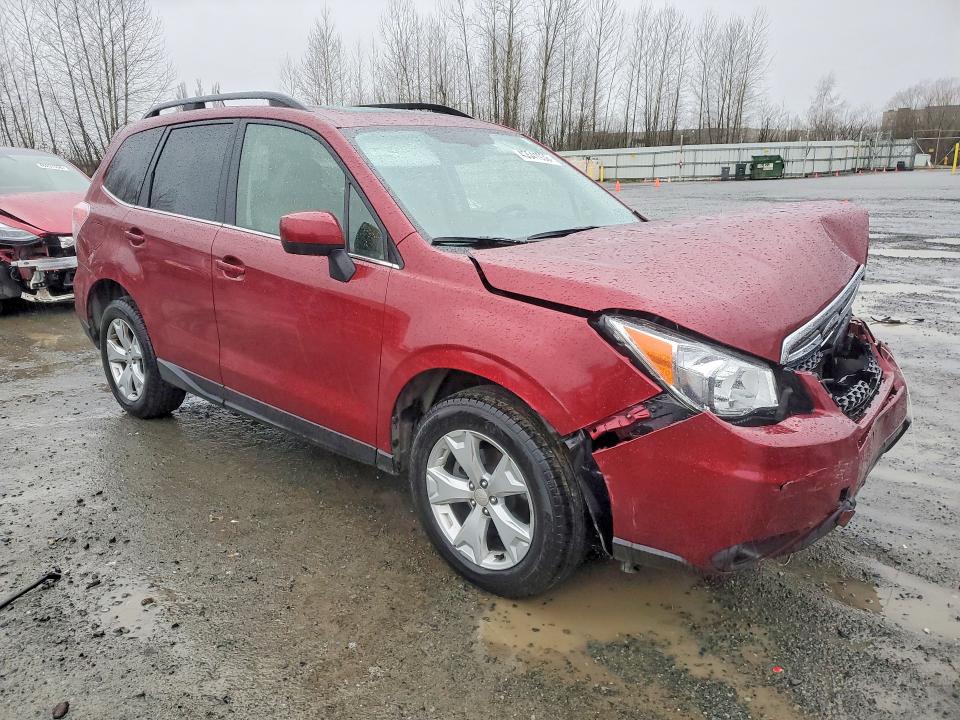 2014 Subaru Forester VIN JF2SJAJC6EH554206 COPART salvage auction — FRONT END, Wa - Bill Of Sale, sold $2,200 on 2026-07-13 (photo 4)