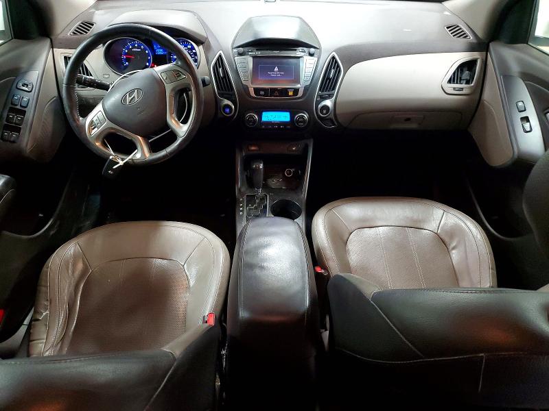2013 Hyundai Tucson VIN KM8JUCAC2DU557585 COPART salvage auction — FRONT END, Il - Salvage Certificate, sold $350 on 2026-07-28 (photo 8)