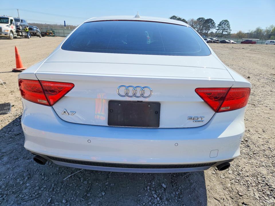 2014 Audi A7 VIN WAU2GAFC5EN066711 COPART salvage auction — FRONT END, AR - CERT OF TITLE-SALVAGE, sold $5,900 on 2026-07-13 (photo 6)