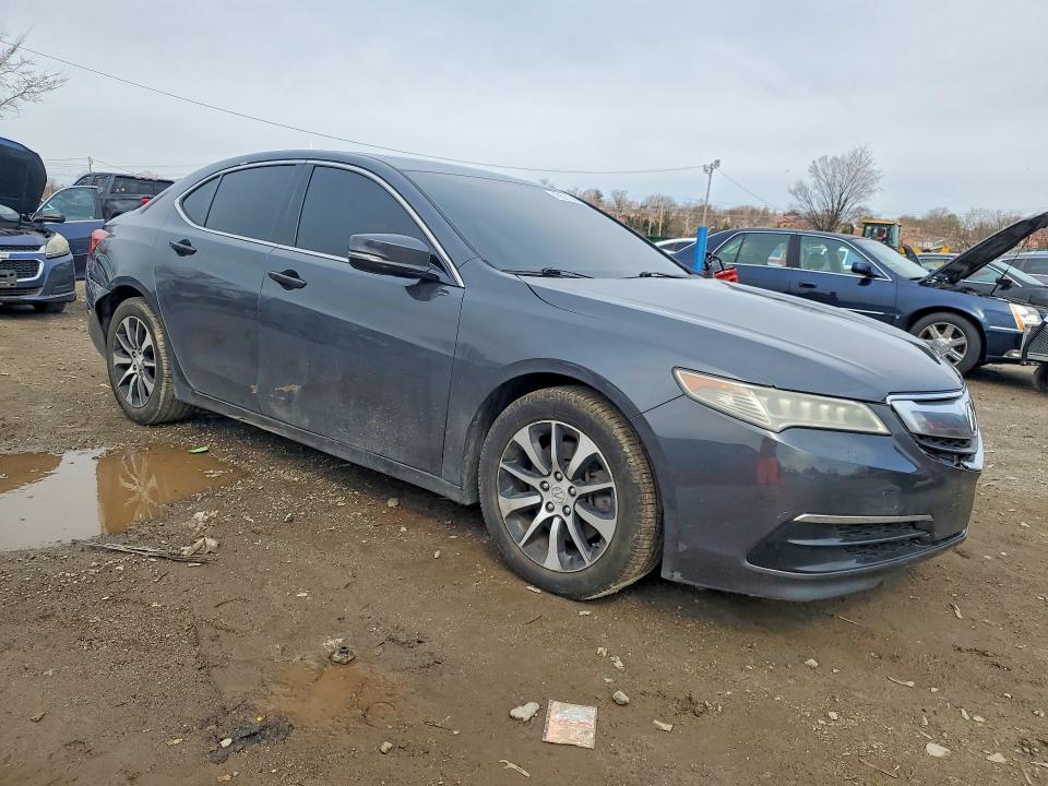 2016 Acura Tlx VIN 19UUB1F31GA005975 COPART salvage auction — REAR END, Id - Salvage Certificate Of Title, sold $4,050 on 2026-07-09 (photo 4)