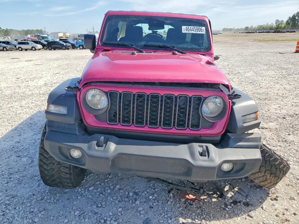 2024 Jeep Wrangler / VIN 1C4PJXDG4RW353184 COPART salvage auction — SIDE, Tx - Certificate Of Title, sold $9,400 on 2026-07-21 (photo 5)