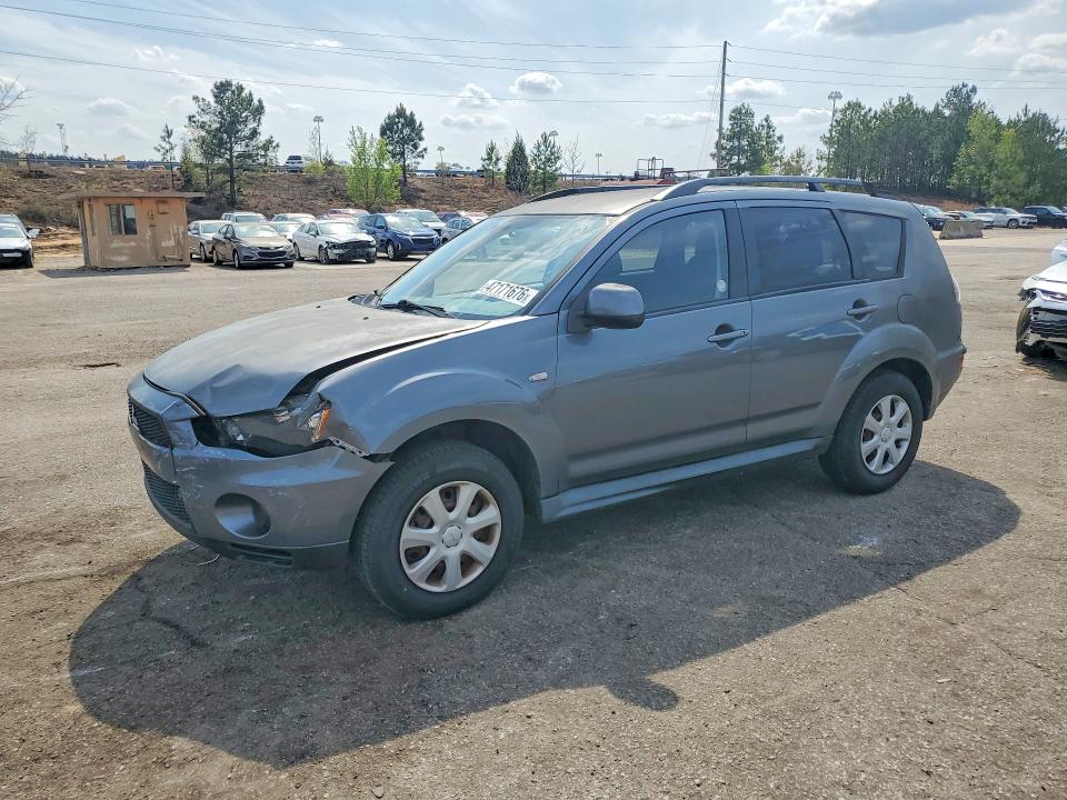 2012 Mitsubishi Outlander VIN JA4AS2AW0CU011228 COPART salvage auction — FRONT END, SC - CERT OF TITLE-SALVAGE, sold $725 on 2026-07-24 (photo 1)