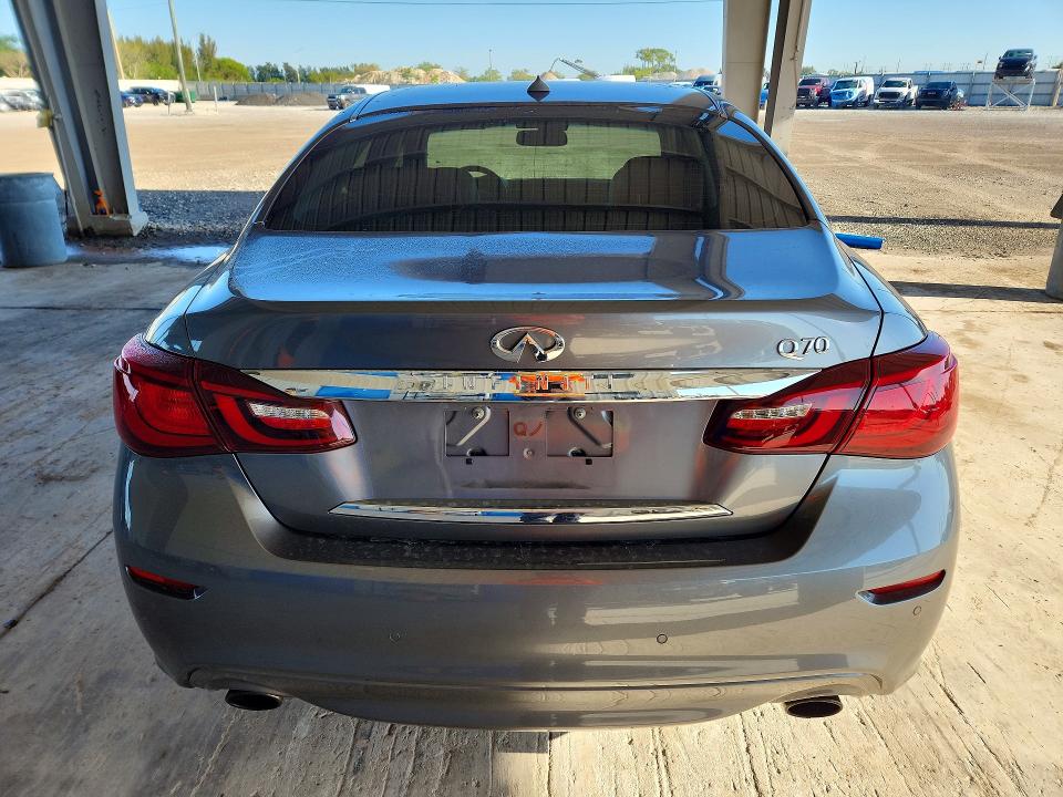 2016 Infiniti Q70 VIN JN1AY1AP4GM100025 COPART salvage auction — FRONT END, Salvage Title, sold $5,100 on 2026-07-22 (photo 6)