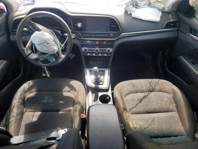 2020 Hyundai Elantra VIN KMHD84LF1LU039142 COPART salvage auction — ALL OVER, Tx - Nonrepairable Title, sold $325 on 2026-07-06 (photo 8)