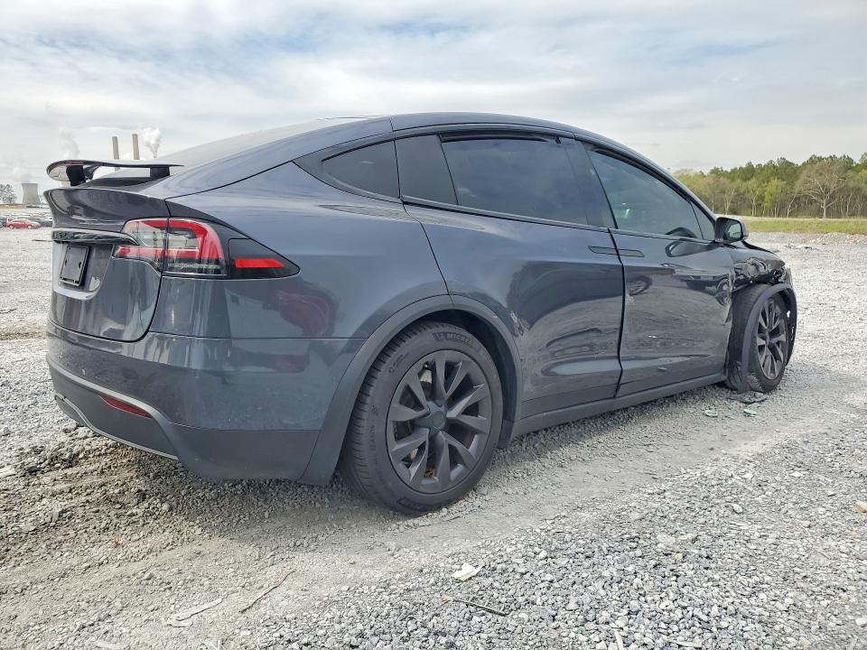 2022 Tesla Model x VIN 7SAXCDE5XNF356176 COPART salvage auction — FRONT END, Id - Salvage Certificate Of Title, sold $19,500 on 2026-07-02 (photo 3)