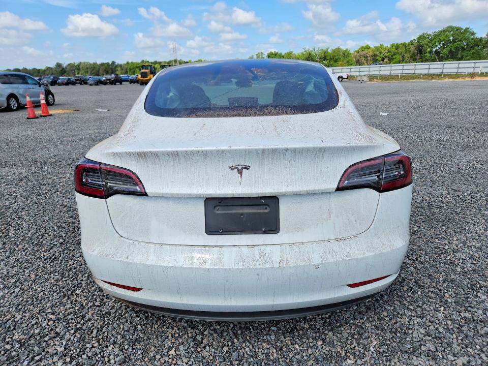 2022 Tesla Model 3 VIN 5YJ3E1EA0NF369214 COPART salvage auction — FRONT END, FL - CERTIFICATE OF DESTRUCTION, sold $3,100 on 2026-07-14 (photo 6)