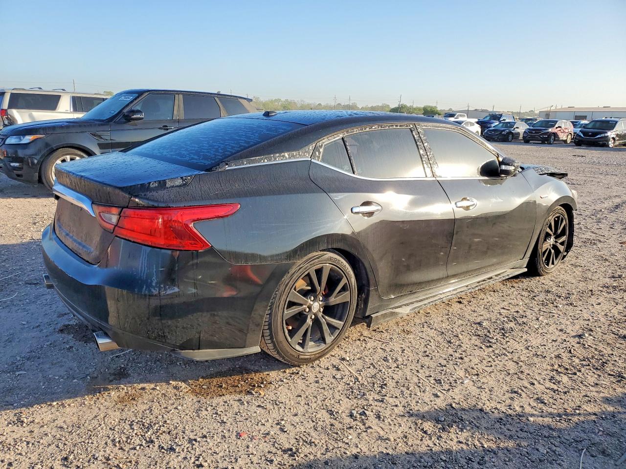 2018 Nissan Maxima VIN 1N4AA6AP3JC389142 COPART salvage auction — Front End, TX - SALVAGE VEHICLE TITLE (P), sold $3,500 on 2022-05-18 (photo 3)