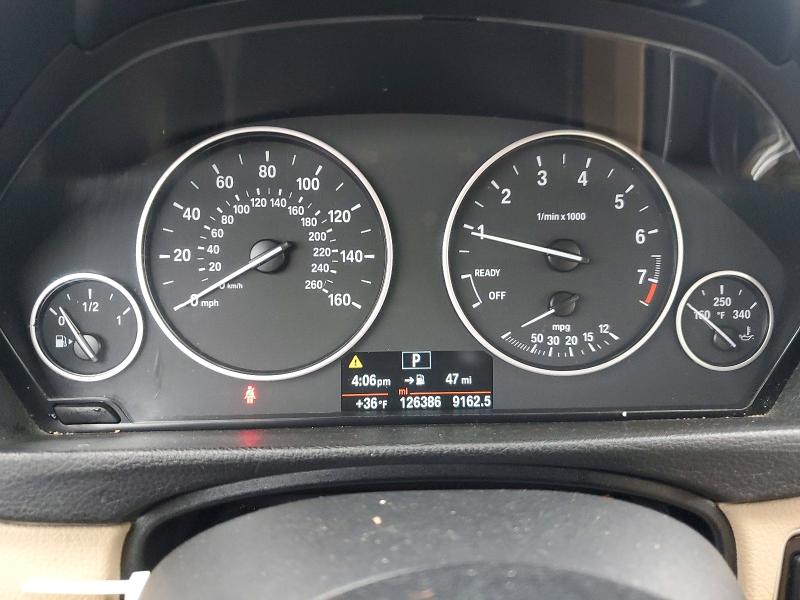 2018 BMW 3er VIN WBA8E5G50JNU47481 COPART salvage auction — REAR END, ID - SALVAGE CERTIFICATE OF TITLE, sold $1,700 on 2026-07-10 (photo 9)