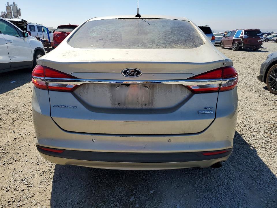 2017 Ford Fusion VIN 3FA6P0HDXHR293565 COPART salvage auction — FRONT END, Ca - Dis/Dlr/Exp App For Dup Clean, sold $625 on 2026-07-02 (photo 6)