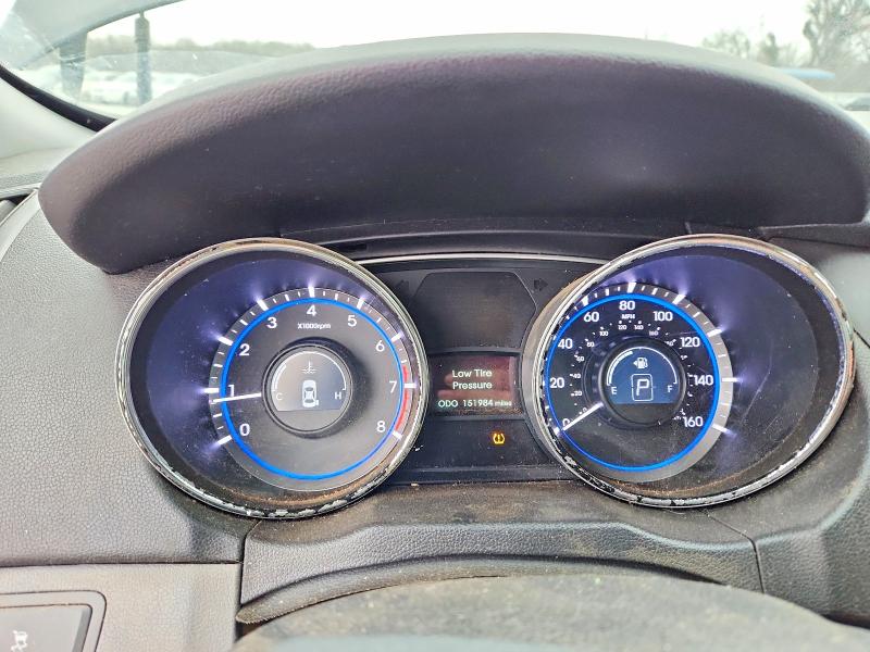 2014 Hyundai Sonata VIN 5NPEB4AC9EH939836 COPART salvage auction — FRONT END, Sc - Cert Of Title-Salvage, sold $625 on 2026-07-19 (photo 9)