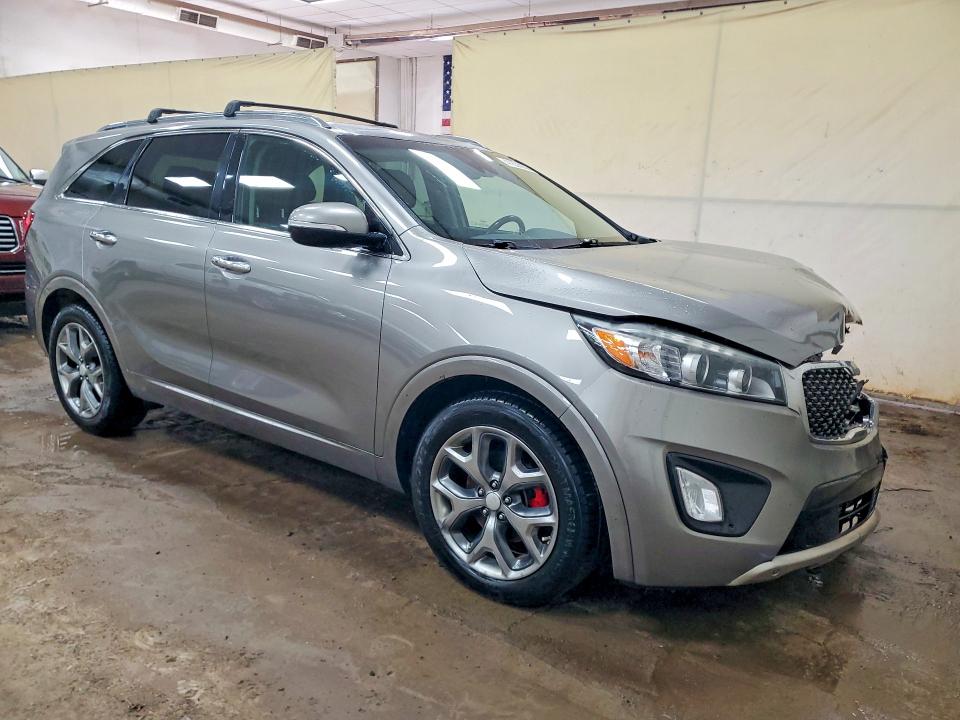 2017 Kia Sorento VIN 5XYPK4A53HG317531 COPART salvage auction — FRONT END, Mi - Certificate Of Title, sold $1,950 on 2026-07-22 (photo 4)