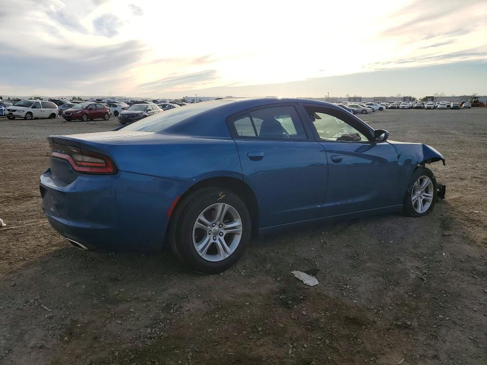 2022 Dodge Charger VIN 2C3CDXBGXNH259123 COPART salvage auction — FRONT END, Salvage Title, sold $2,000 on 2026-07-24 (photo 3)