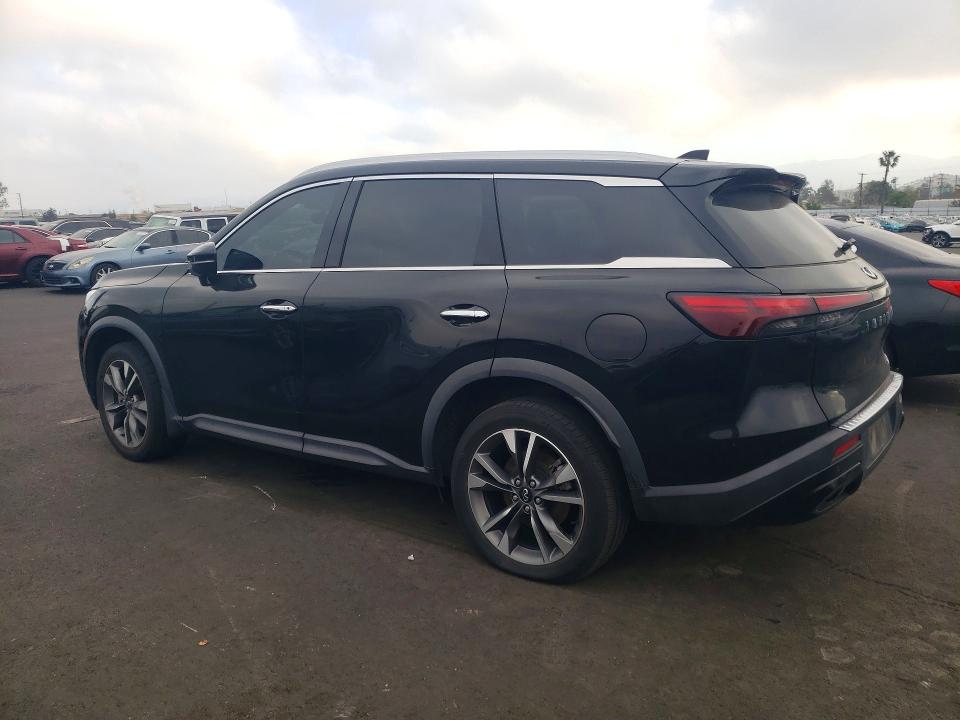 2023 Infiniti Qx60 VIN 5N1DL1FR0PC357171 COPART salvage auction — FRONT END, CA - SALVAGE CERTIFICATE, sold $7,400 on 2026-08-31 (photo 2)