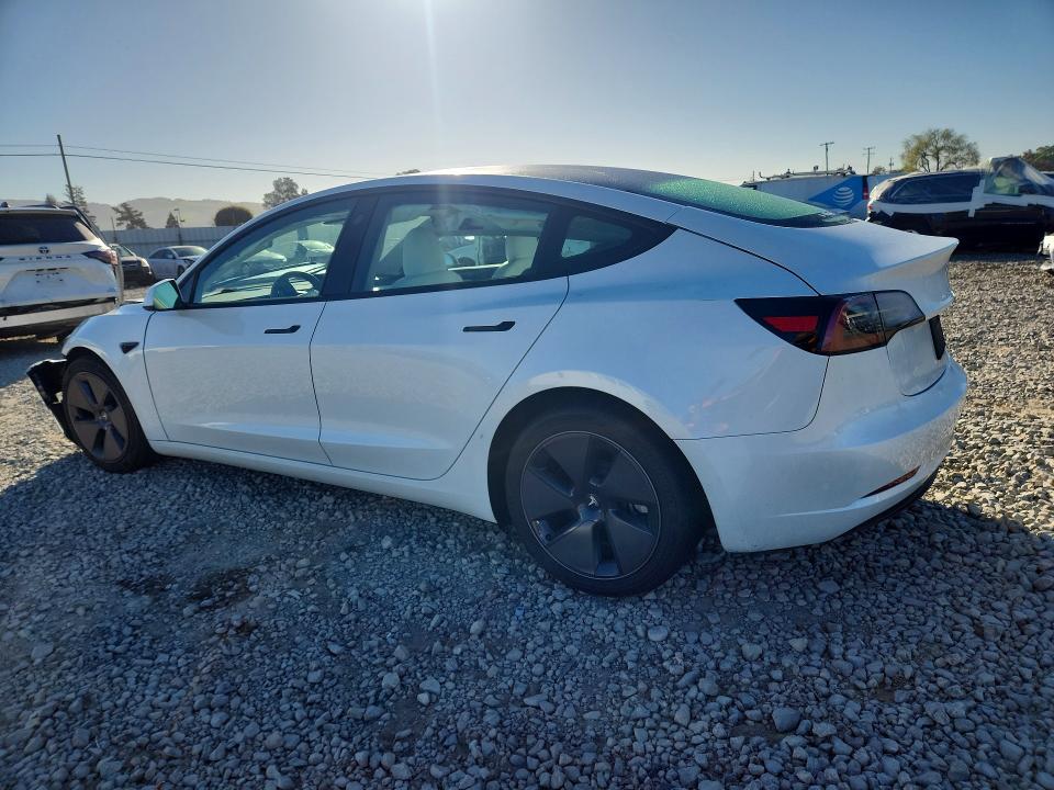 2023 Tesla Model 3 VIN 5YJ3E1EA7PF581305 COPART salvage auction — FRONT END, Salvage Title, sold $5,100 on 2026-07-16 (photo 2)