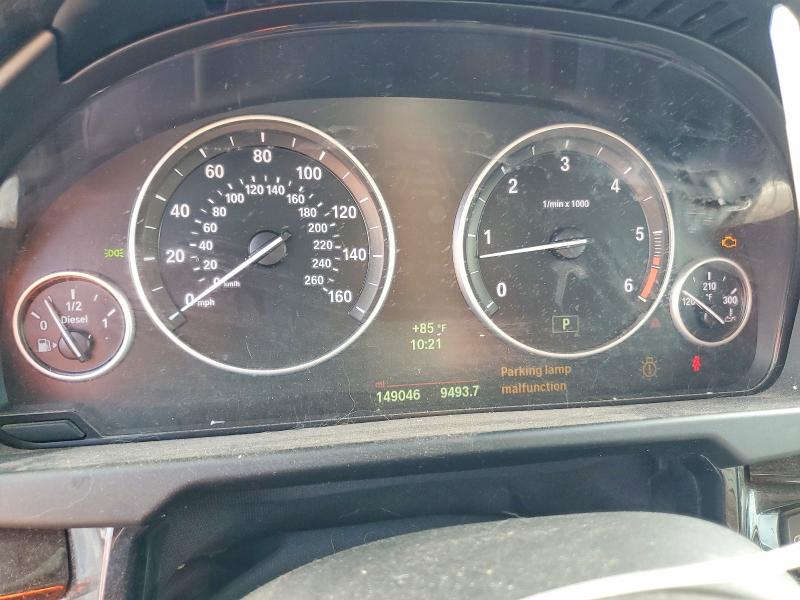 2014 BMW X5 VIN 5UXKS4C5XE0J93958 COPART salvage auction — FRONT END, TX - CERTIFICATE OF TITLE (P), sold $4,400 on 2026-07-29 (photo 9)