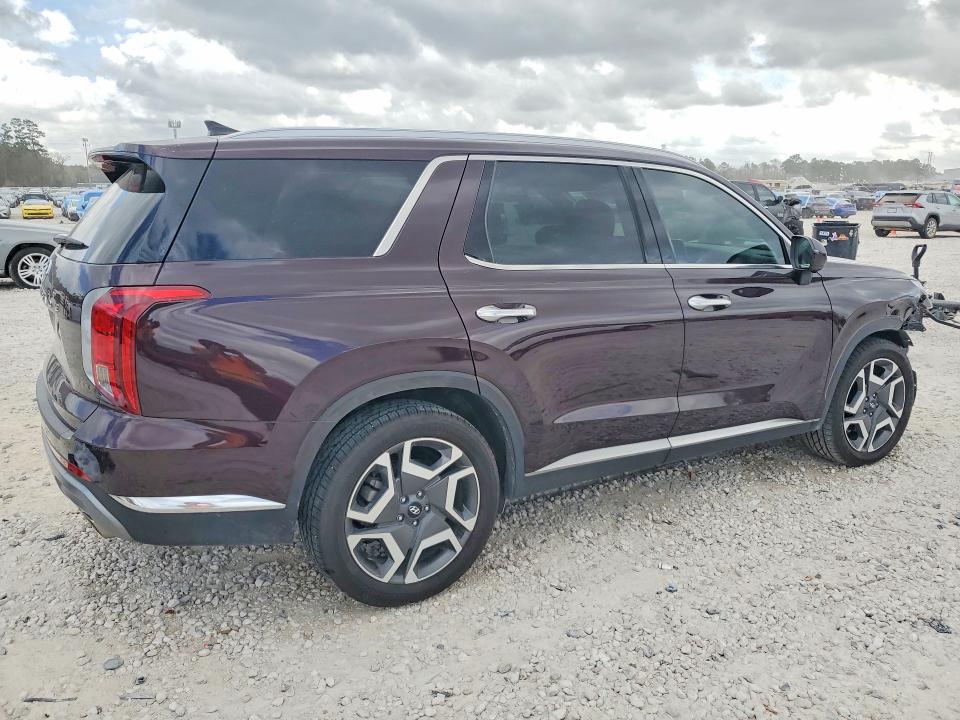 2024 Hyundai Palisade VIN KM8R54GE2RU670118 COPART salvage auction — FRONT END, Tx - Certificate Of Title, sold $375 on 2026-07-28 (photo 3)