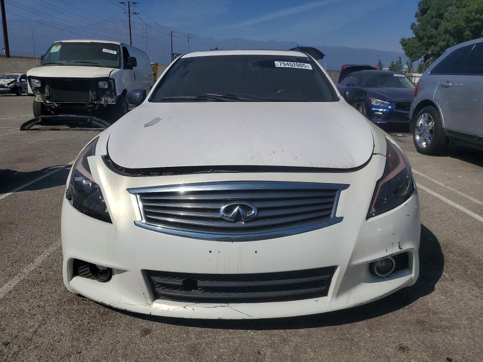 2007 Infiniti G VIN JNKBV61E57M721245 COPART salvage auction — FRONT END, Ca - Salvage Certificate, sold $1,650 on 2026-07-14 (photo 5)