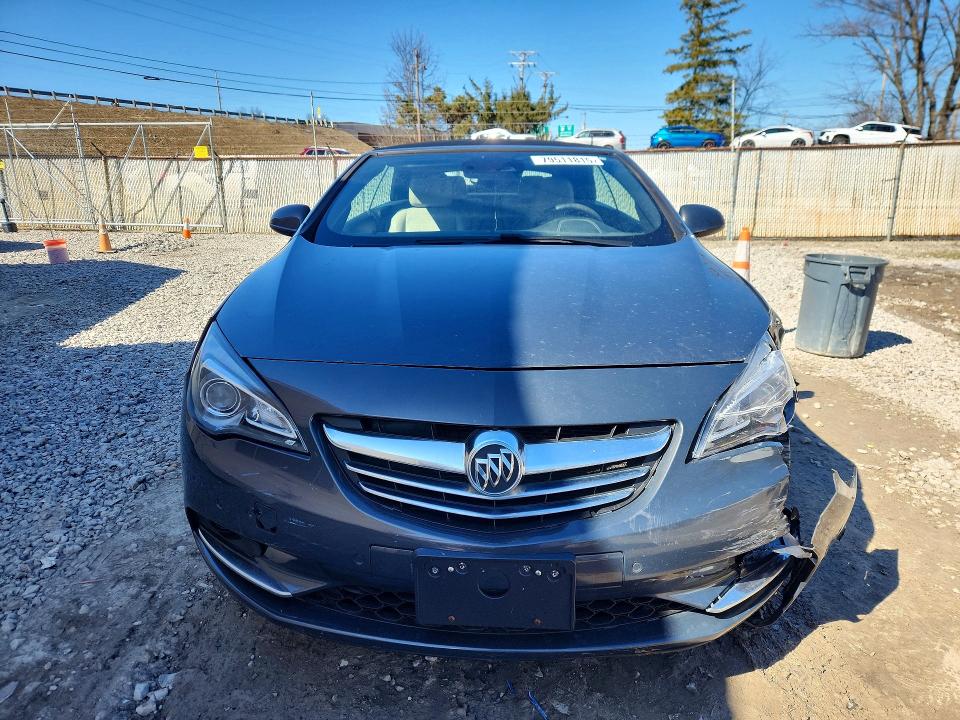 2016 Buick Cascada VIN W04WT3N57GG106898 COPART salvage auction — FRONT END, Oh - Cert Of Title-Salvage, sold $1,400 on 2026-07-22 (photo 5)