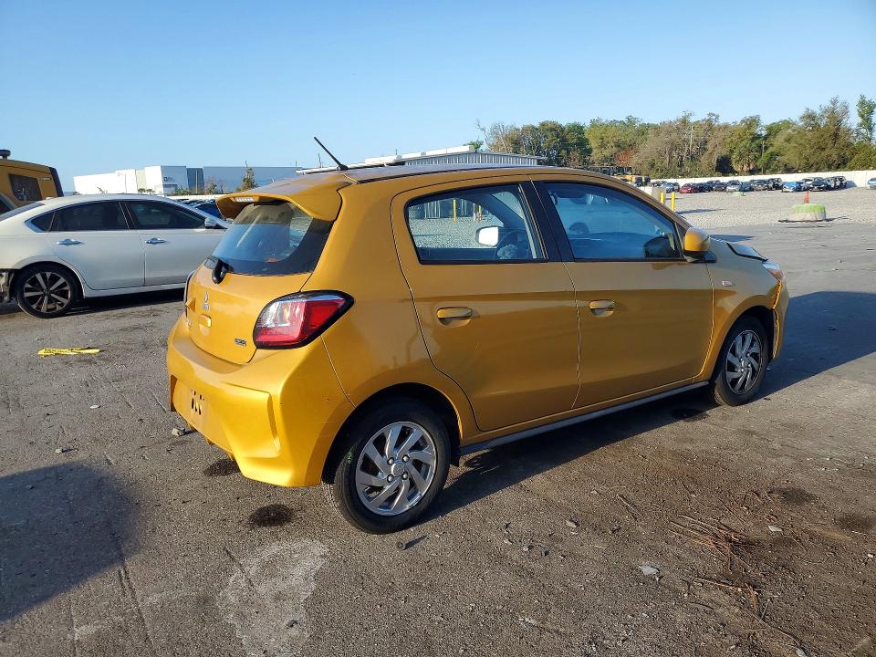 2022 Mitsubishi Mirage VIN ML32AUHJ3NH005778 COPART salvage auction — FRONT END, Salvage Title, sold $250 on 2026-07-27 (photo 3)