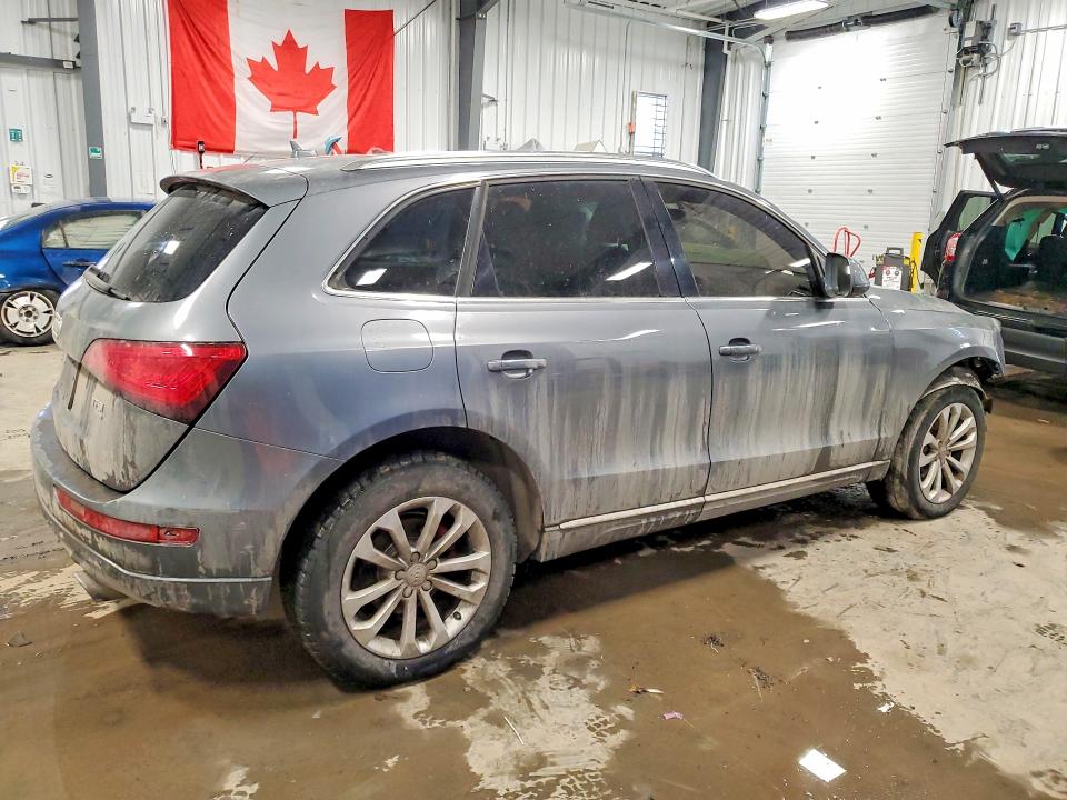 2014 Audi Q5 VIN WA1VFCFP3EA081582 COPART salvage auction — FRONT END, On - Permit Salvage, sold $3,250 on 2026-07-07 (photo 3)