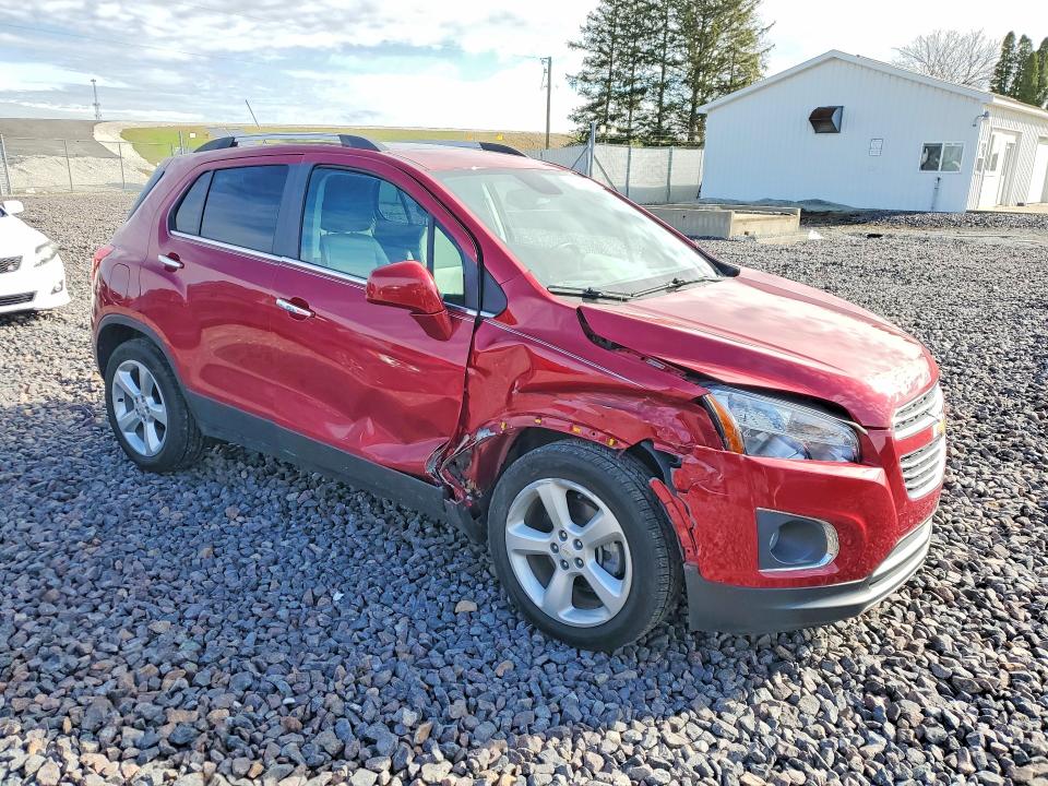 2015 Chevrolet Trax VIN KL7CJNSB2FB077386 COPART salvage auction — FRONT END, In - Bill Of Sale - Parts Only, sold $225 on 2026-07-21 (photo 4)