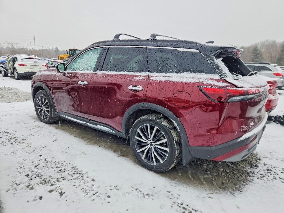 2024 Infiniti Qx60 VIN 5N1DL1HU3RC354768 COPART salvage auction — ROOF, MA - CERT OF TITLE-SALVAGE, sold $18,800 on 2026-07-31 (photo 2)