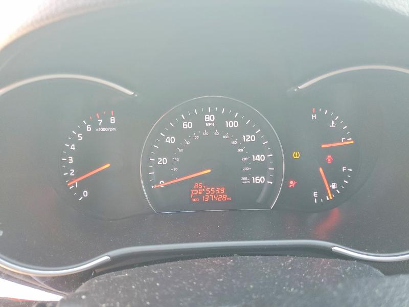 2014 Kia Sorento VIN 5XYKT3A69EG471926 COPART salvage auction — SIDE, FL, sold $250 on 2026-07-21 (photo 9)