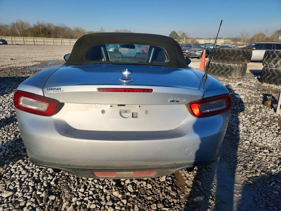 2018 Fiat 124 spider VIN JC1NFAEK8J0137948 COPART salvage auction — FRONT END, Al - Cert Of Title-Salvage Title, sold $3,650 on 2026-07-28 (photo 6)