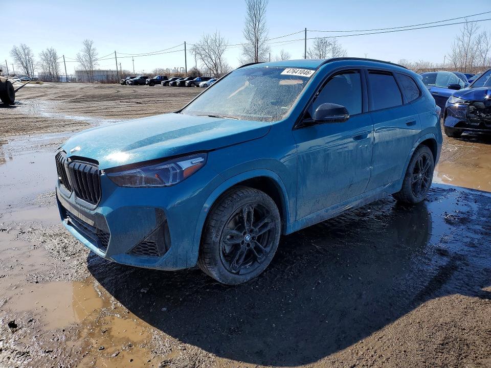 2025 BMW VIN WBX73EF00S5192328 COPART salvage auction — SIDE, Qc - Gravement Accidente, sold $19,500 on 2026-07-14 (photo 1)