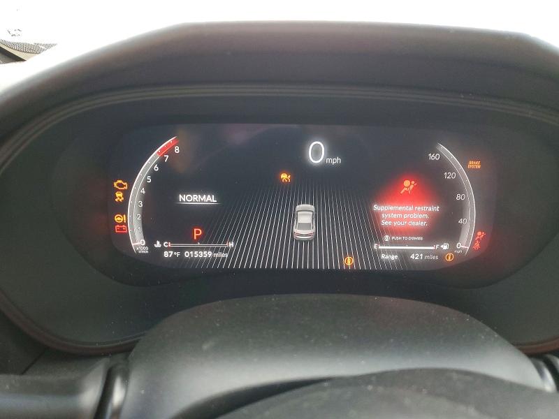 2024 Acura VIN 19UUB6F57RA001382 COPART salvage auction — FRONT END, MS - CERT OF TITLE-SALVAGED, sold $12,000 on 2026-07-02 (photo 9)