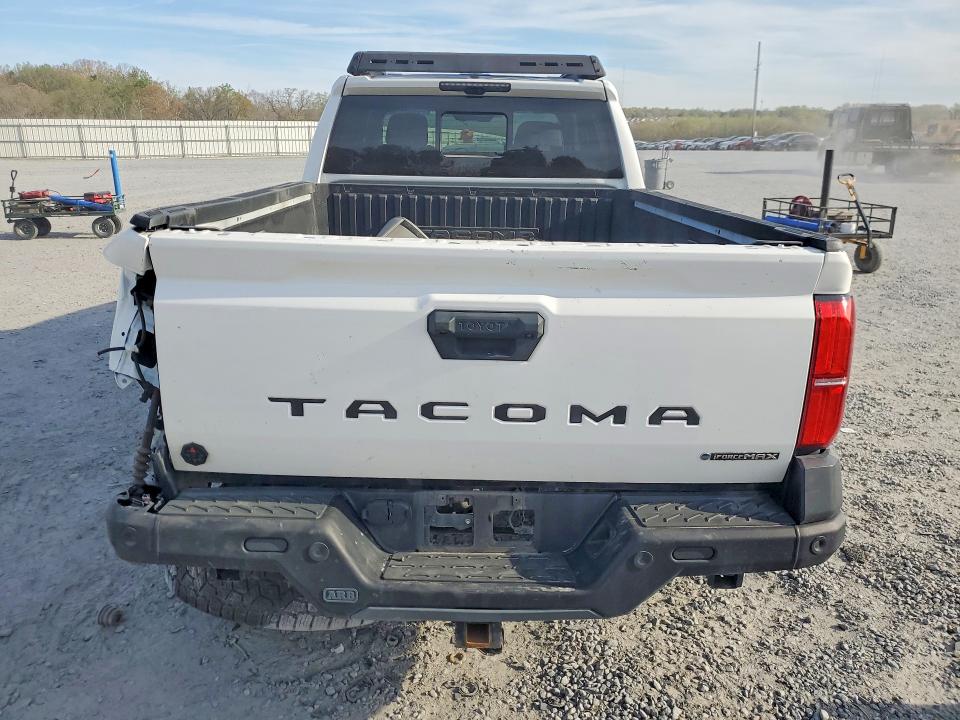 2024 Toyota Tacoma VIN 3TYLF5LN9RT005048 COPART salvage auction — Rear End, NC - SALVAGE CERTIFICATE OF TITLE, sold $24,800 on 2026-05-06 (photo 6)