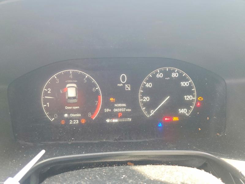 2023 Honda Cr-v VIN 7FARS4H73PE009883 COPART salvage auction — MINOR DENT/SCRATCHES, Md - Cert Of Salvage > 75% Damage, sold $22,500 on 2026-07-14 (photo 9)