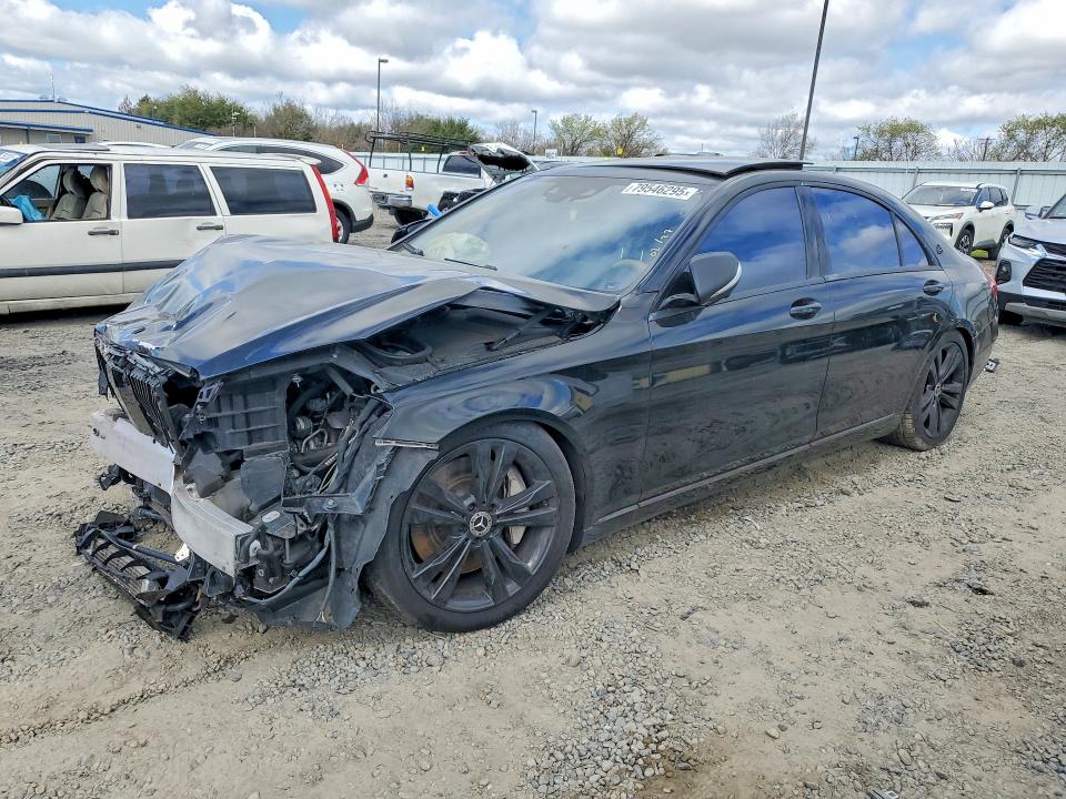 2015 Mercedes-benz S-klasse VIN WDDUG8CB3FA094571 COPART salvage auction — FRONT END, Ca - Dis/Dlr/Exp Only Clean Title, sold $5,400 on 2026-07-28 (photo 1)