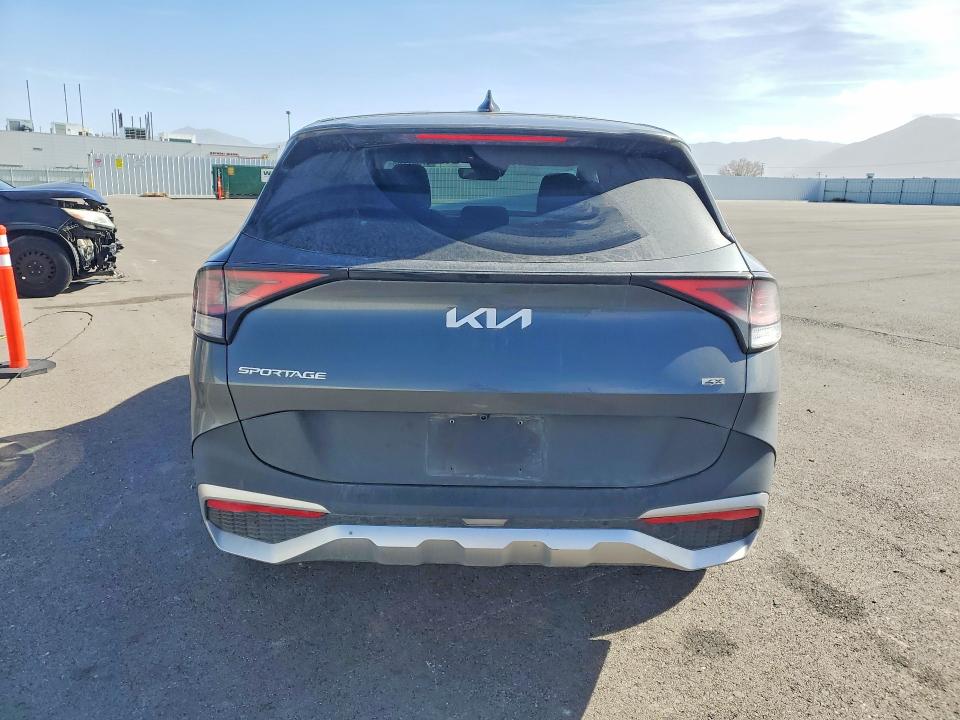2023 Kia Sportage VIN KNDPUCAF8P7174598 COPART salvage auction — FRONT END, Ut - Salvage Certificate, sold $3,300 on 2026-07-31 (photo 6)