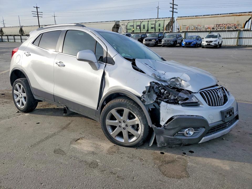 2013 Buick Encore VIN KL4CJHSB8DB195440 COPART salvage auction — FRONT END, Id - Salvage Certificate Of Title, sold $425 on 2026-07-30 (photo 4)