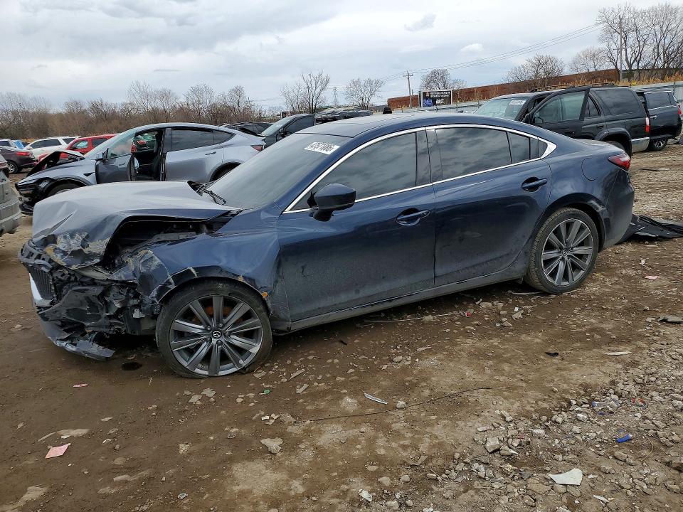 2019 Mazda 6 VIN JM1GL1TY4K1502519 COPART salvage auction — FRONT END, Il - Salvage Certificate, sold $1,650 on 2026-07-29 (photo 1)