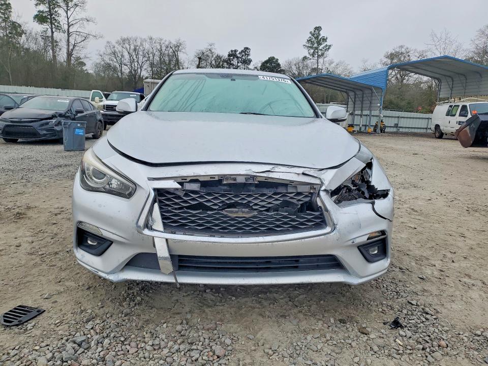 2019 Infiniti Q50 VIN JN1CV7AP0KM110175 COPART salvage auction — FRONT END, Ga - Cert Of Title-Salvage, sold $2,950 on 2026-07-14 (photo 5)